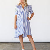 Vibrant Vibe Wide Stripe Dress