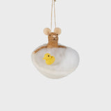 Felt Mouse Bubble Bath Ornament