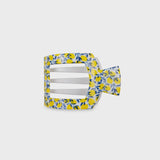Flat Square Hair Clip Limoncello Small