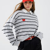 Suitable In Stripes with a hint of Charm