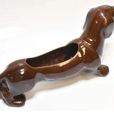 Vintage Mid-Century Modern Doxie Dog Planter