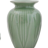 Jade Stoneware Vase