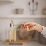 Gold Brass Candle Snuffer