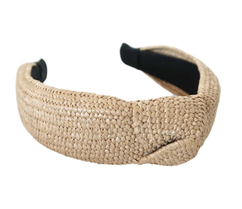 Raffia headband