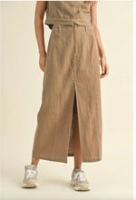 Casually Cotton Long Linen Skirt