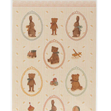 Maileg Sticker Sheet - Bunny and Teddy Design