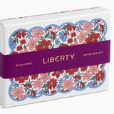 Liberty Scalloped Shaped Notecard Set