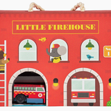 Wind Up & Go Fire Station Play Set