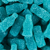 Jellioo Swedish Sour-Ish Blue Raspberry Bottles