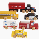 American Wooden Car Set
