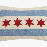 Chicago Flag Pillow