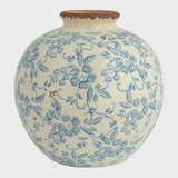 8" Round x 8"H Terra-cotta Vase