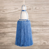 French Blue & White Tassel, Trellis Home Tassels & Trims Collection with Pyar&Co.