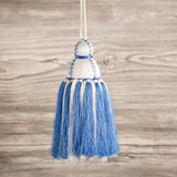 French Blue & White Tassel, Trellis Home Tassels & Trims Collection with Pyar&Co.