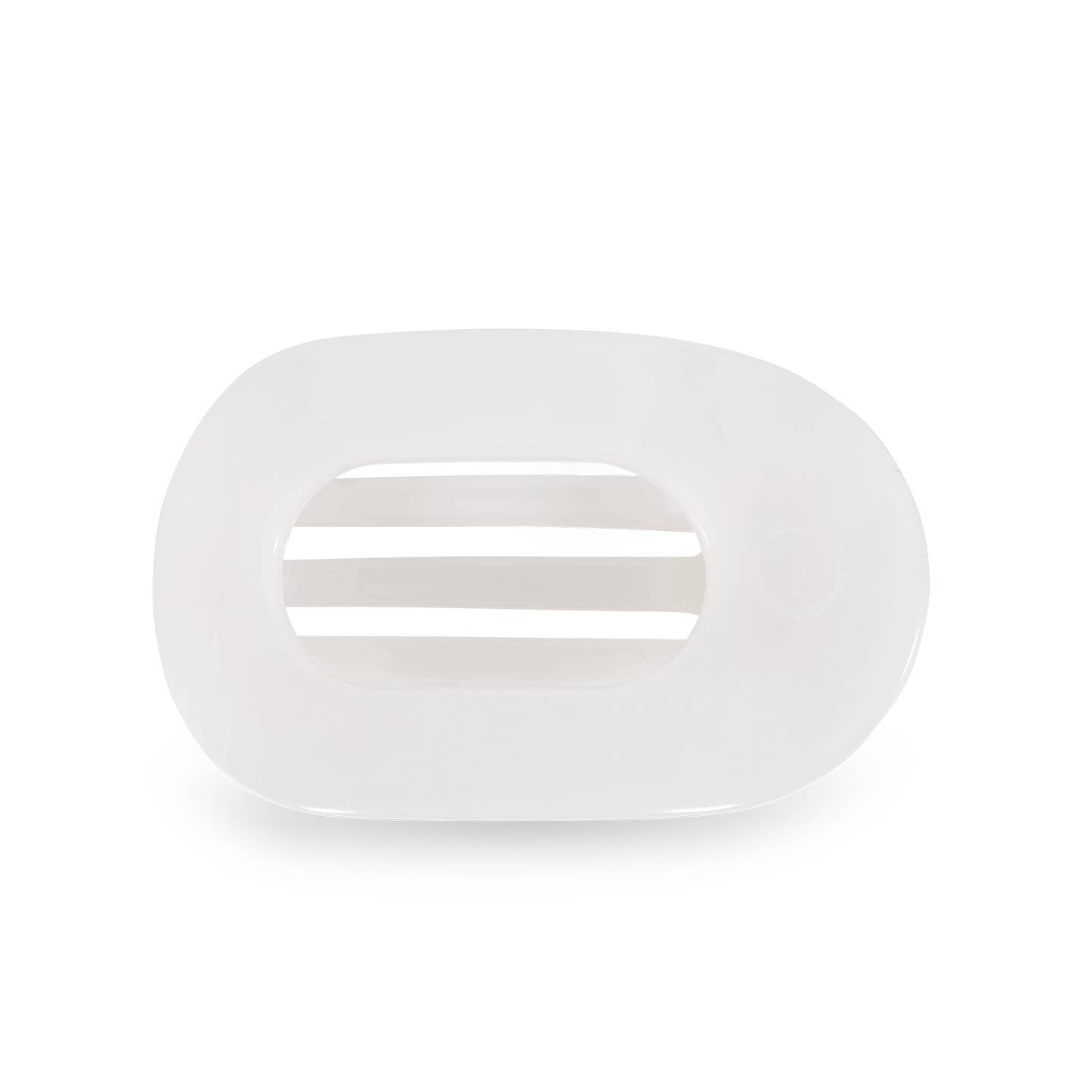 TELETIES Round Flat Hair Clips-  Small