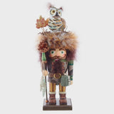 Owl Hat Woodsman Nutcracker