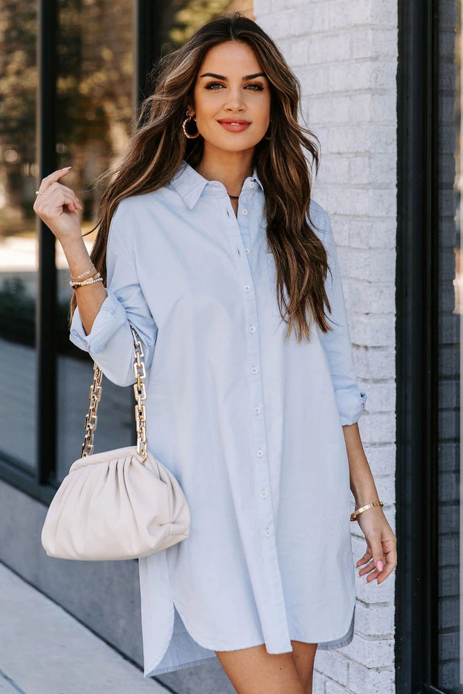 
                      
                        Oversize Button Up Shirt/ Shirt-Dress
                      
                    