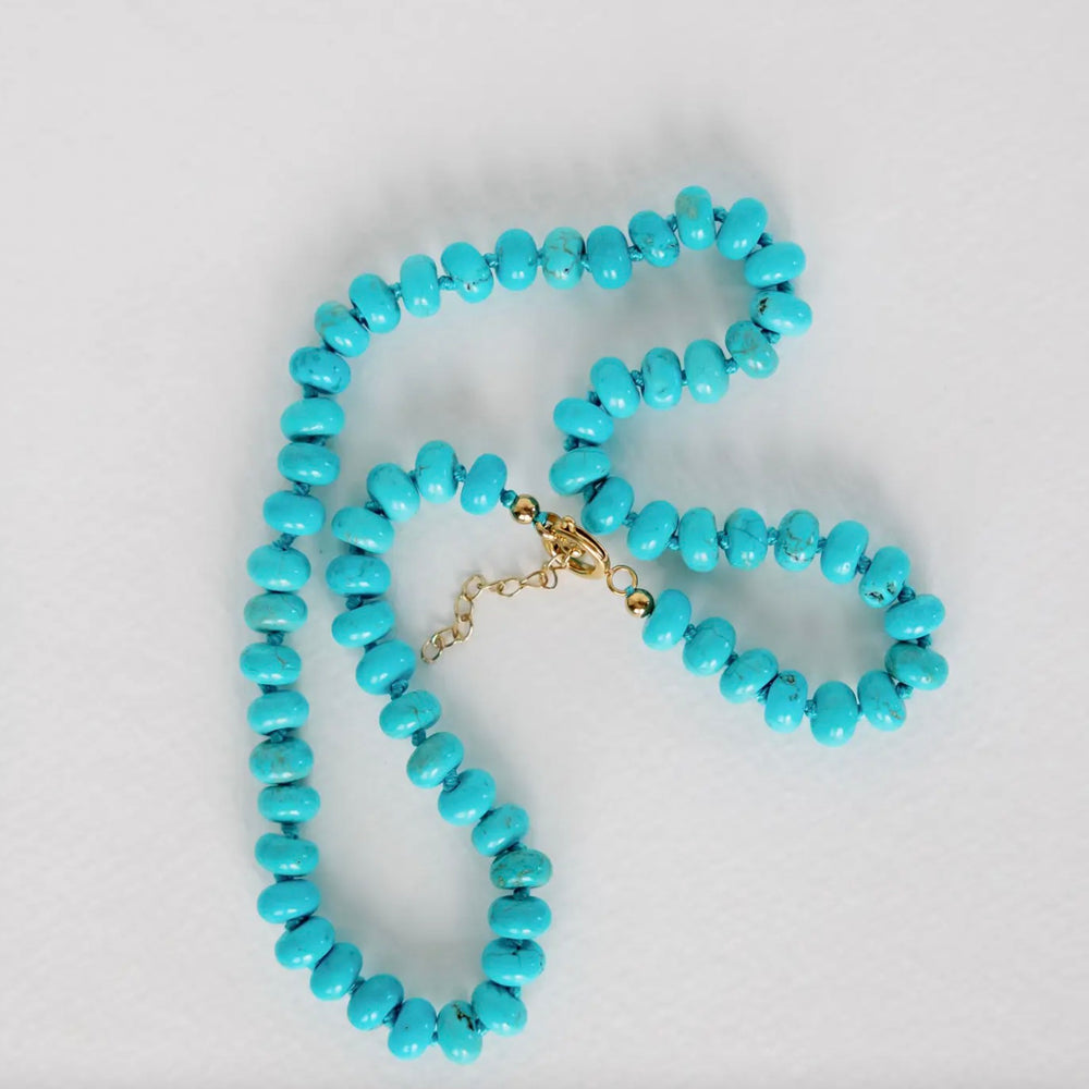 
                      
                        Genuine Turquoise Choker Candy Necklace
                      
                    