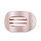TELETIES Round Flat Hair Clips-  Small