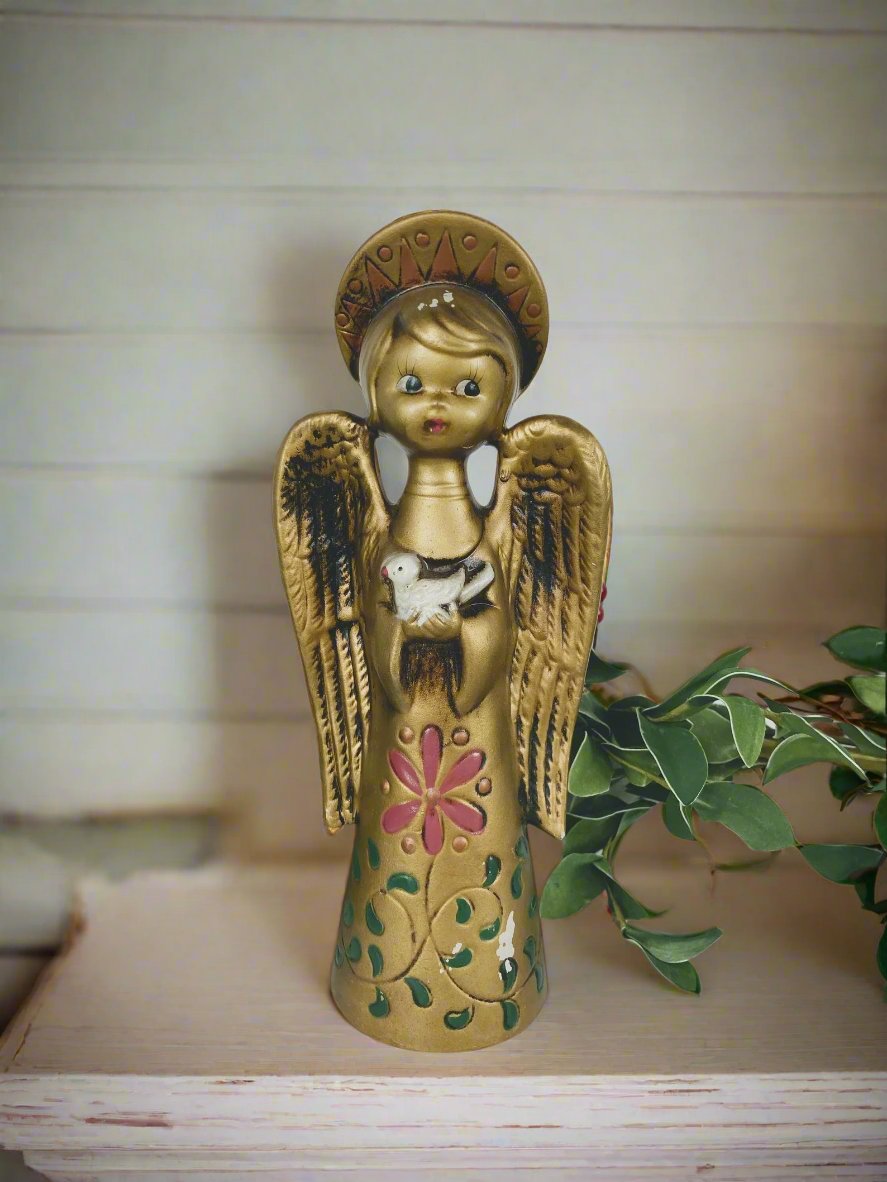 Vintage Angel & Dove