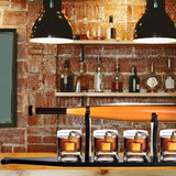 Baseball Bat Whiskey Decanter Set with 4 Glasses