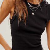 Basic Ribbed Tank Top