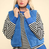 Corduroy Puffer Vest