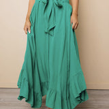 Touch of Turquoise Maxi Skirt