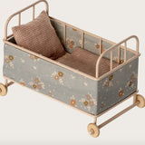 Maileg Cot bed, Micro - Powder