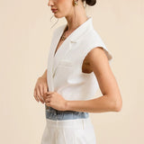 Atelier Cropped Vest