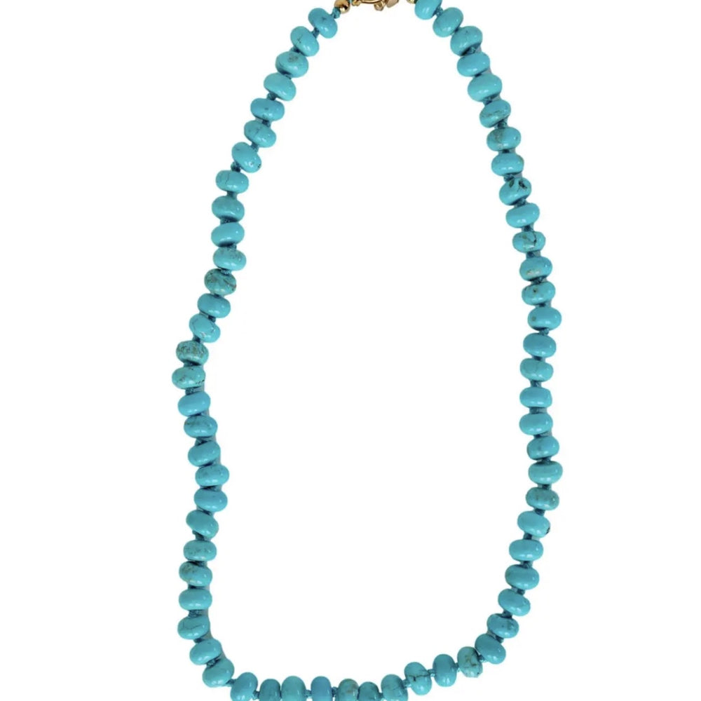 
                      
                        Genuine Turquoise Choker Candy Necklace
                      
                    