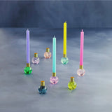 Crystal Ball Taper Candle Holder