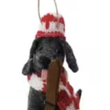 Handmade Wool Felt Dog Ornaments