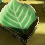 Vntg Leaf Plate_Japan