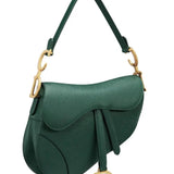 Pre-Loved Dior Saddle calfskin leather handbag
