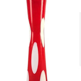 VNTG MCM  Red & White Tall Vase