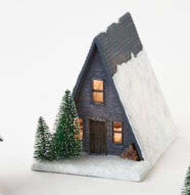 Cozy Wood Cabin LED