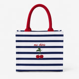 Bateau Stripe Itsy Bitsy Tote