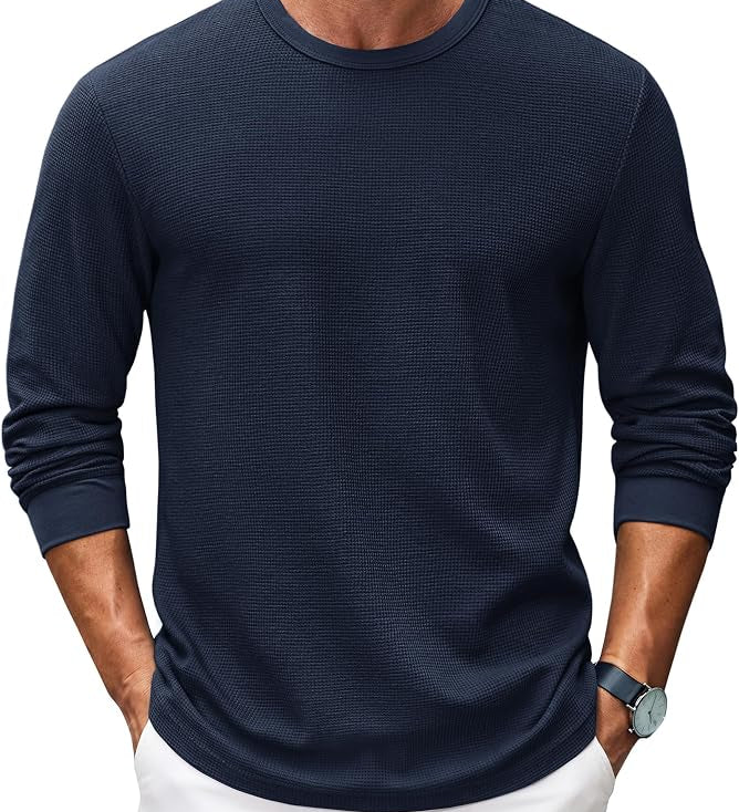 A Little Lighter — Men's Waffle Crewneck (Pre-Order)