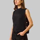 The Noir Muse Sweater Vest