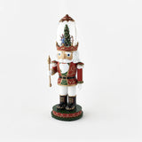 Lighted Revolving Dome Nutcracker – Christmas Tree Scene
