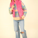 Corduroy Puffer Vest