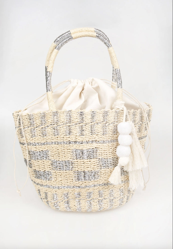 Summertime Silver Tote