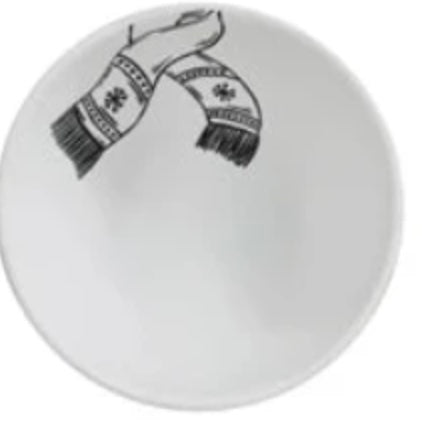 Black & White Winter Vibes Stoneware Bowl