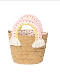 Rainbow Handle Basket