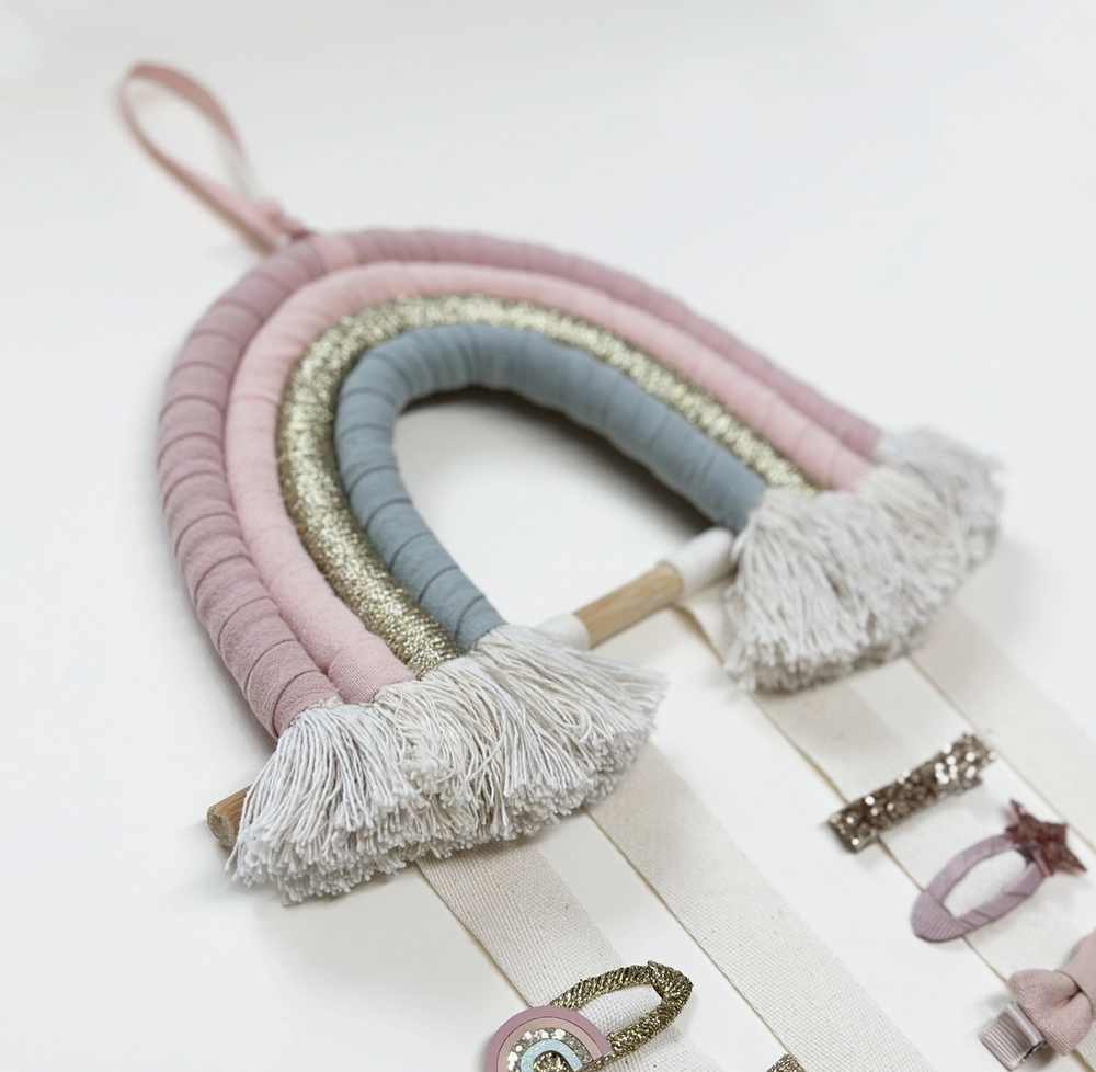 Rainbow Drops Clip Hanger