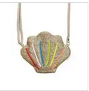 Rainbow Shell Glitter Bag
