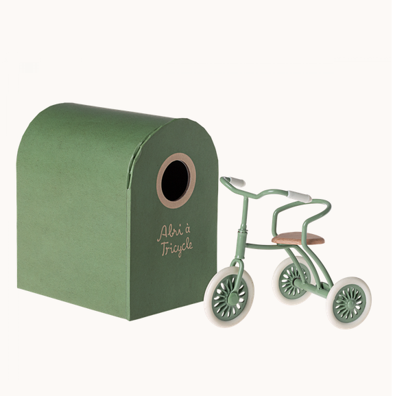 Abri a tricycle, Mouse - Green