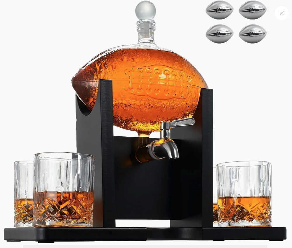 football decanter