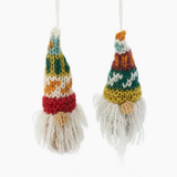 Knitted Gnome Ornament